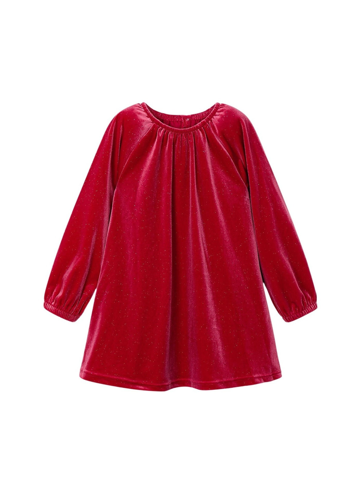 Vestido veludo brilho Vermelho (Vermelho)  para Menina - Mayoral