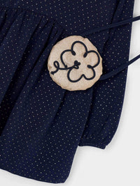 Vestido felpa bolso Marinho (Marinho)  para Menina - Mayoral