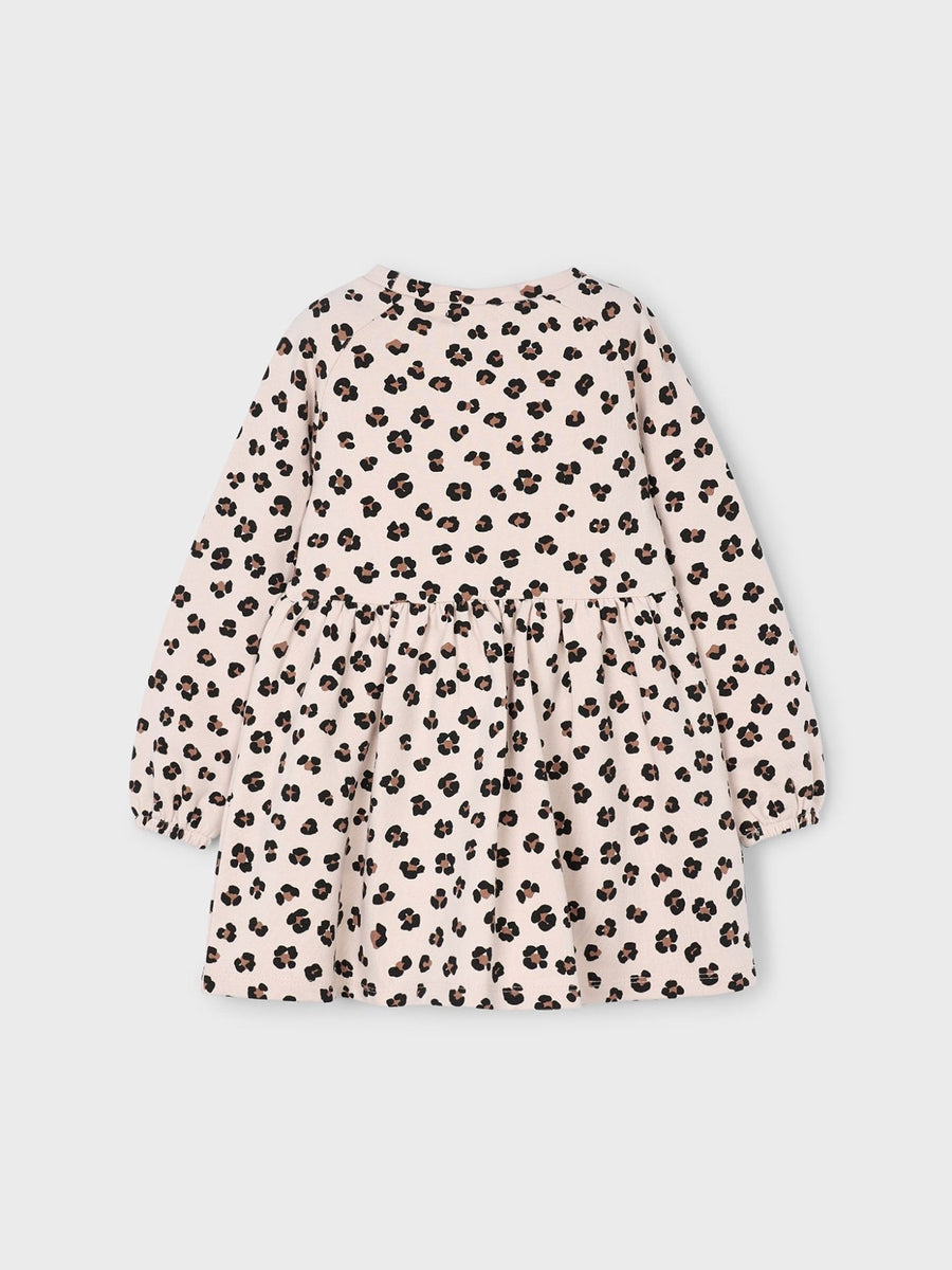 Vestido felpa bolso Areia (Bege)  para Menina - Mayoral
