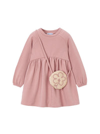 Vestido felpa bolso Maquilhage (Rosa)  para Menina - Mayoral