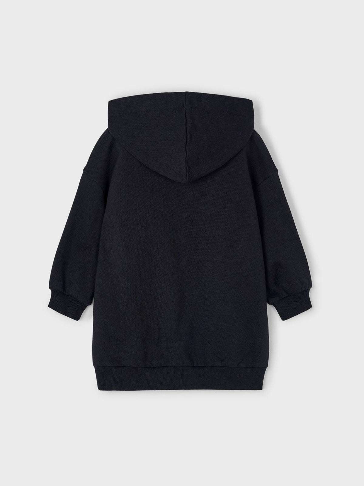 Vestido felpa carapuço Preto (Preto)  para Menina - Mayoral
