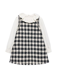 Vestido Preto (Preto)  para Menina - Abel & Lula