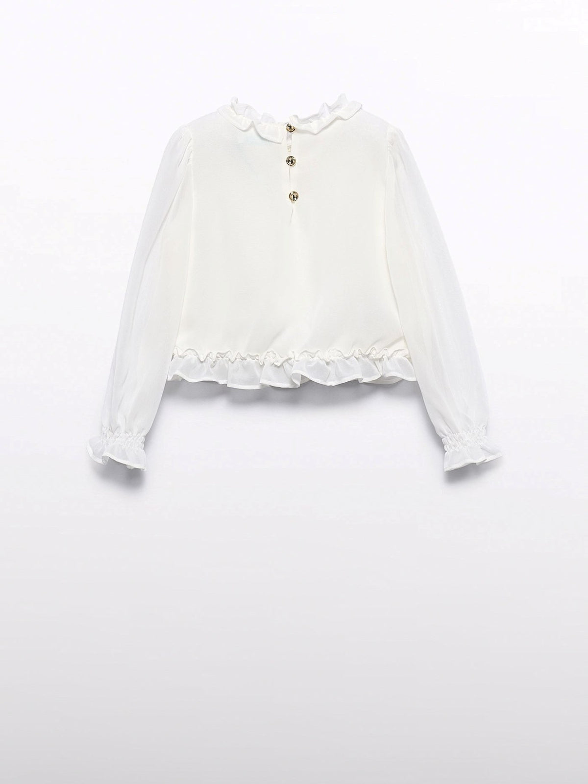 Blusa ninho abelha Grão bico (Bege)  para Menina - Abel & Lula