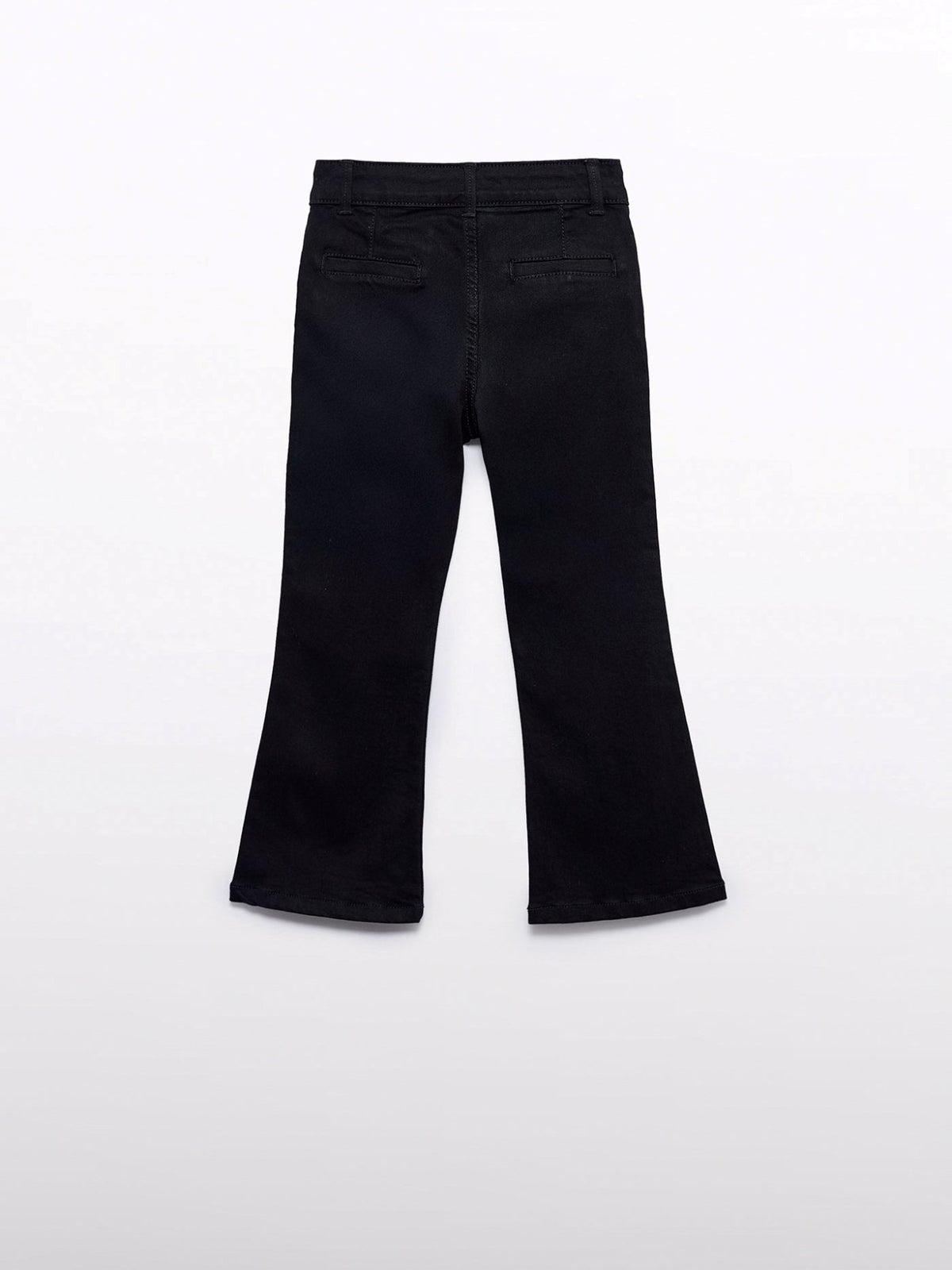 Calça denim flare Preto (Preto)  para Menina - Abel & Lula