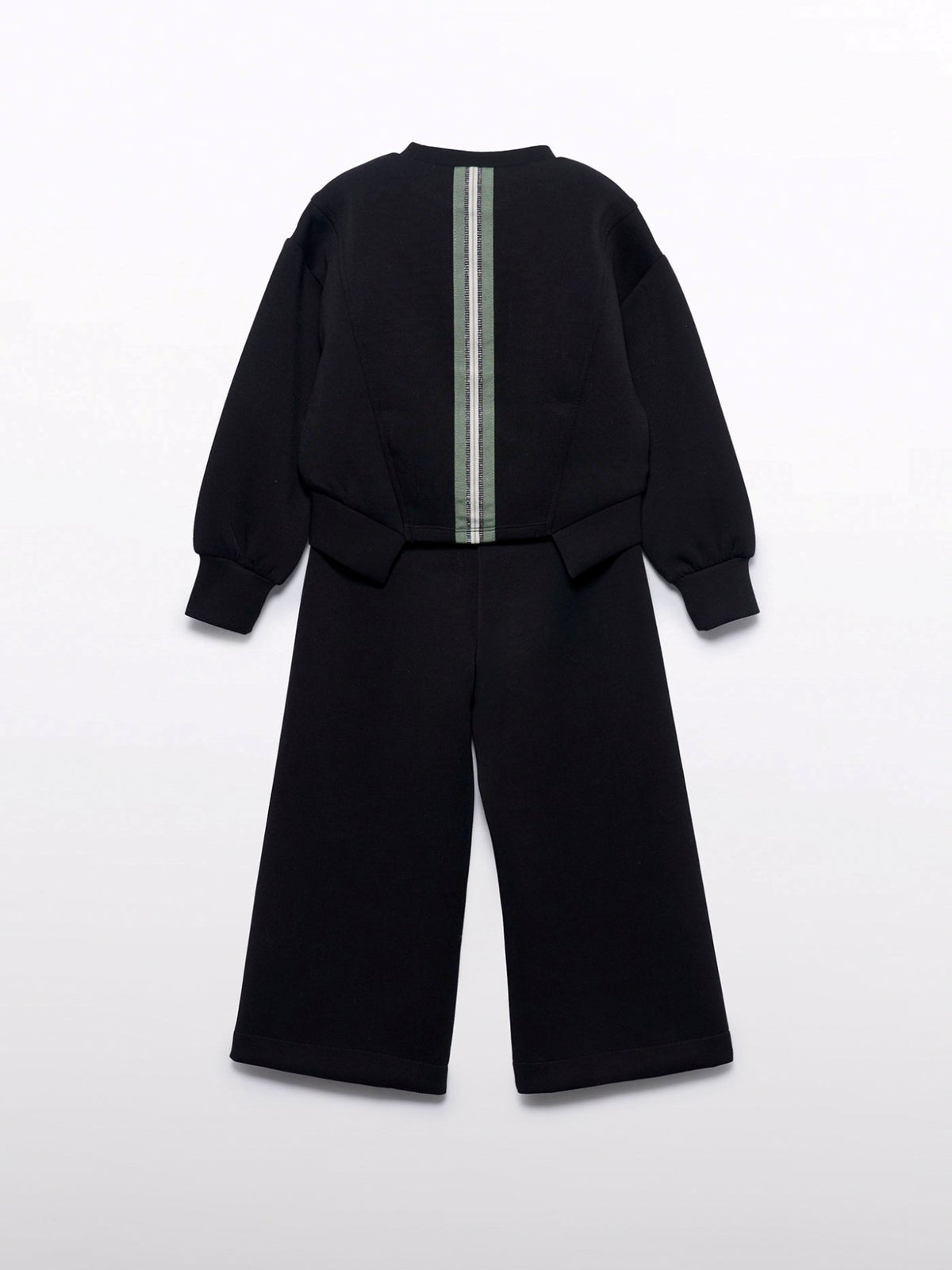 Conj. calça casaco Preto (Preto)  para Menina - Abel & Lula
