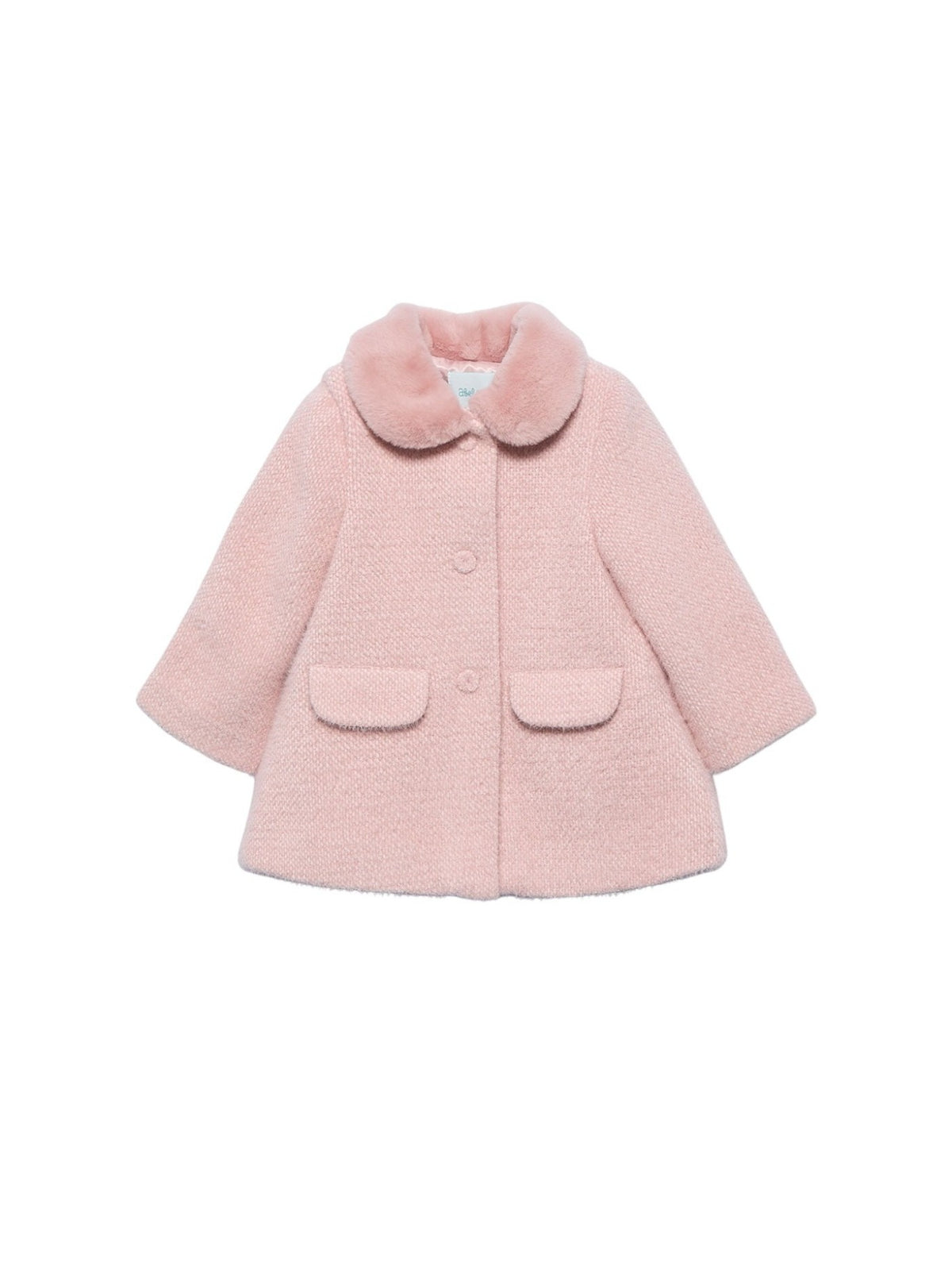 Casaco estruturado Rosa claro (Rosa Bébé)  para Bebé Menina - Abel & Lula
