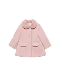 Casaco estruturado Rosa claro (Rosa Bébé)  para Bebé Menina - Abel & Lula