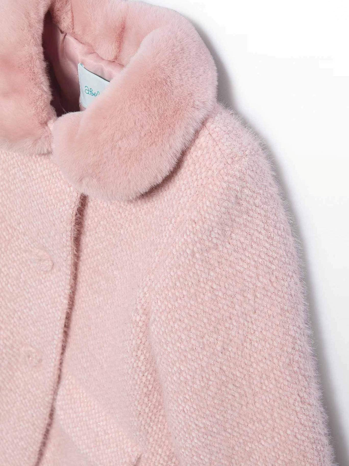 Casaco estruturado Rosa claro (Rosa Bébé)  para Bebé Menina - Abel & Lula