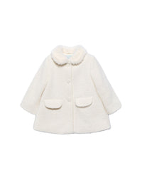 Casaco estruturado Creme (Creme / Pérola)  para Bebé Menina - Abel & Lula