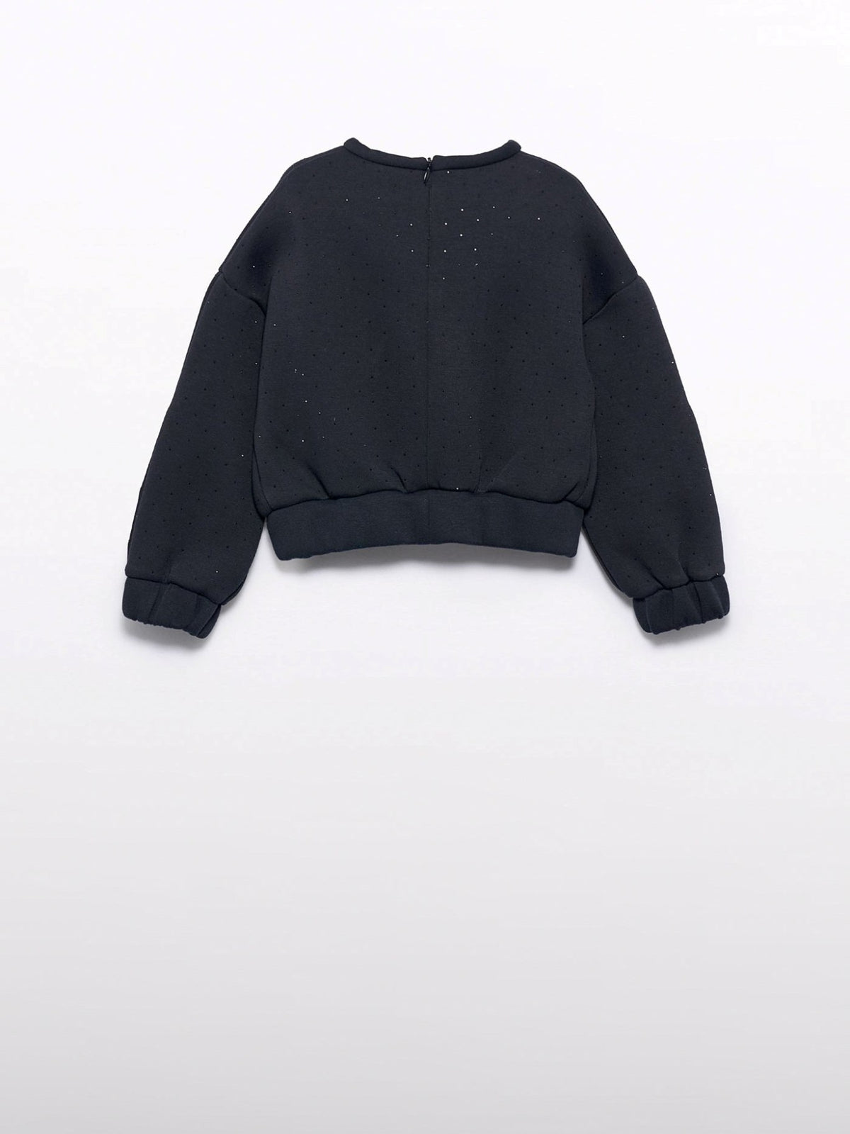Sweat com strass Preto (Preto)  para Menina - Abel & Lula