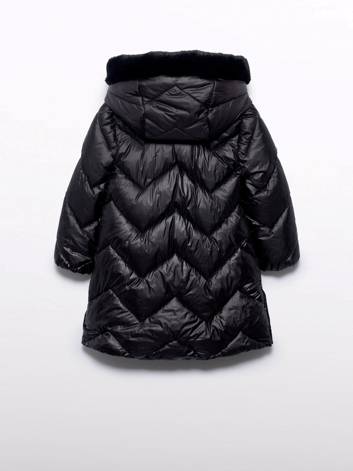 Blusão acolchoado Preto (Preto)  para Menina - Abel & Lula