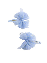 Set 2 ganchos cabelo laçadas Celeste (Celeste)  para Menina - Abel & Lula