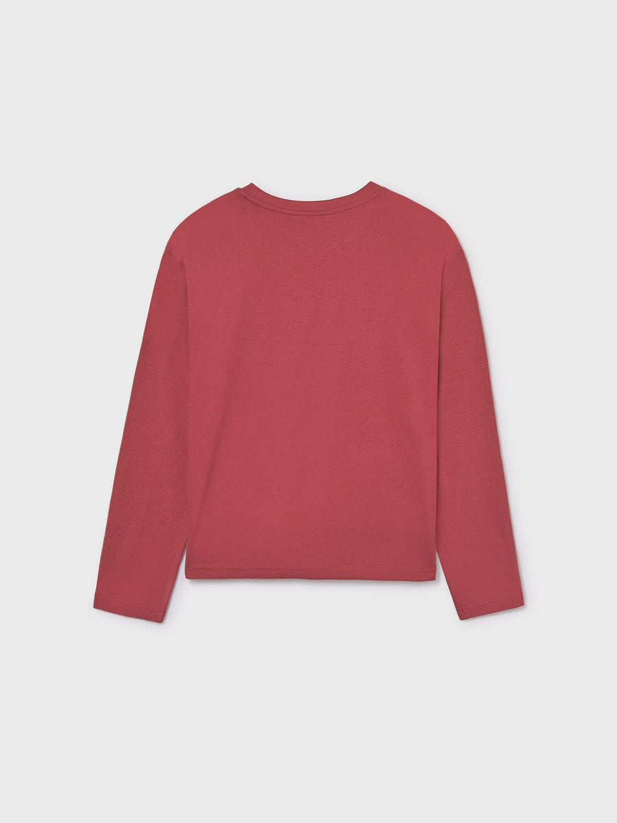 Camisola photoprint Groselha (Vermelho Escuro)  para Menino - Mayoral