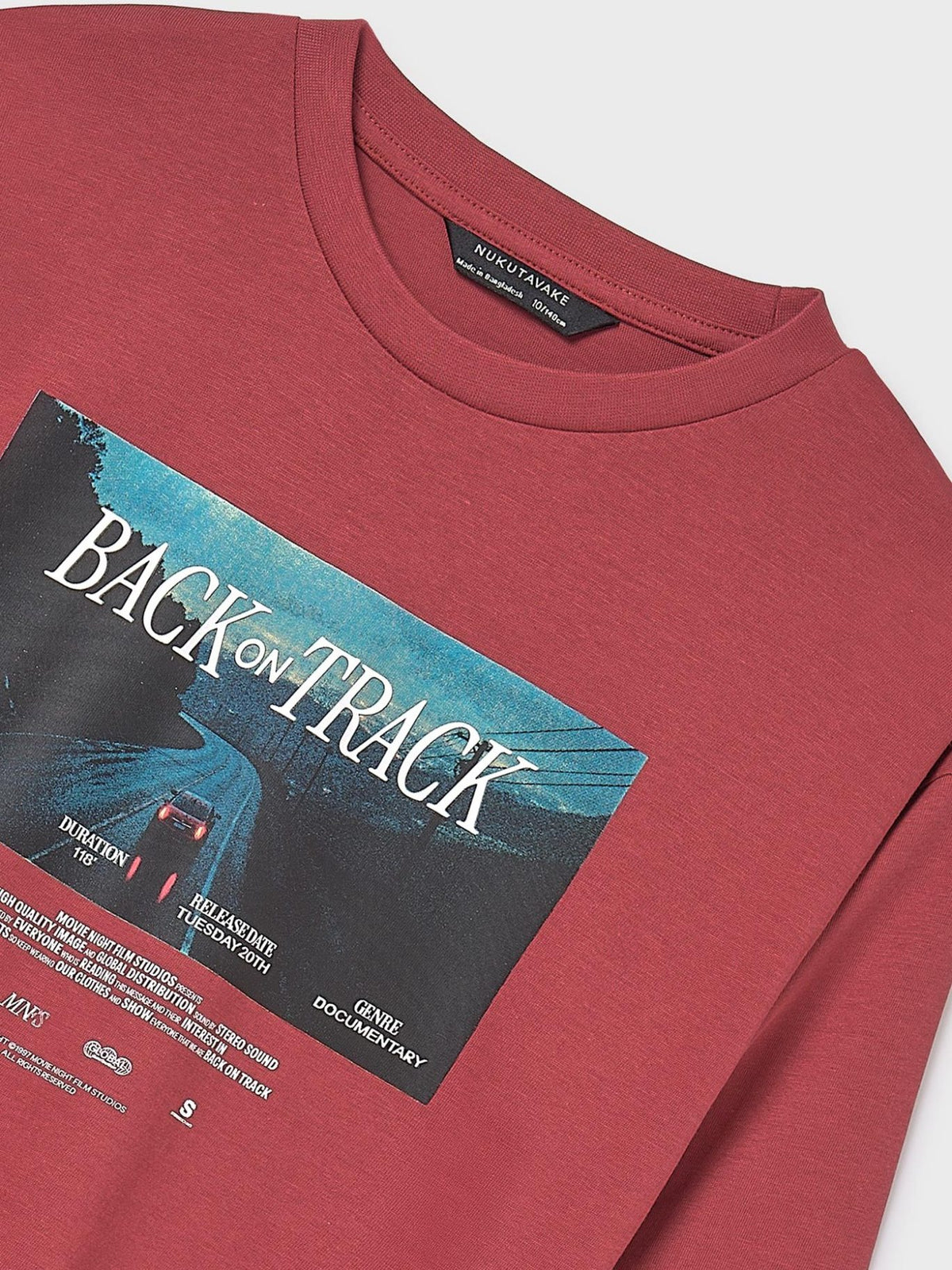 Camisola photoprint Groselha (Vermelho Escuro)  para Menino - Mayoral