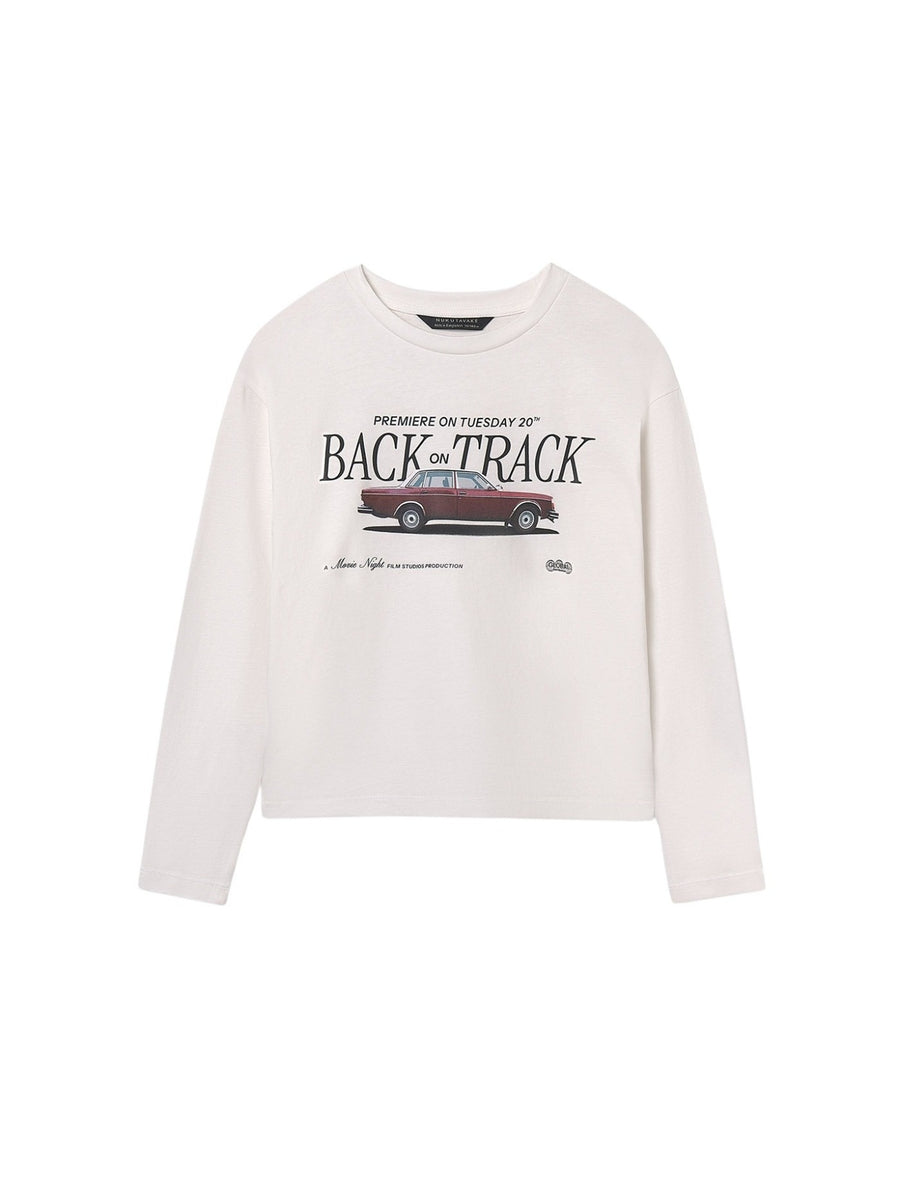 Camisola print hd Nata-coche (Creme / Pérola)  para Menino - Mayoral