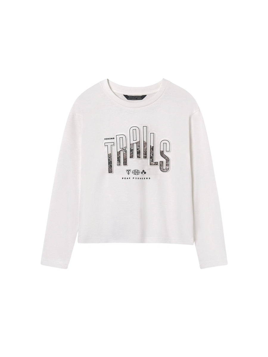 Camisola "trails" Nata (Creme / Pérola)  para Menino - Mayoral