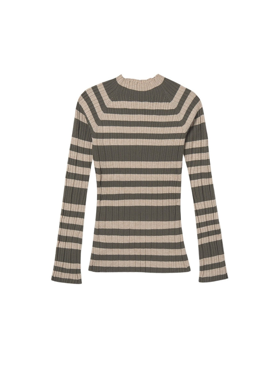 Camisola tricot Caça (Azeitona)  para Menina - Mayoral