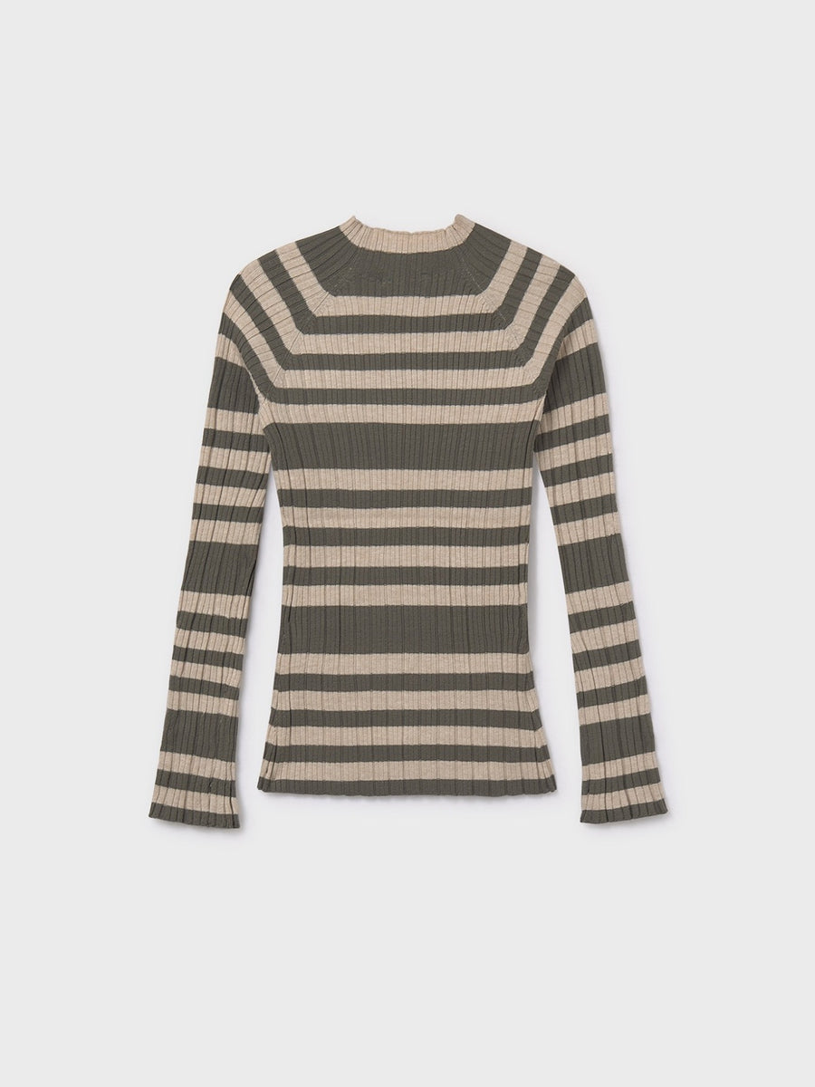 Camisola tricot Caça (Azeitona)  para Menina - Mayoral