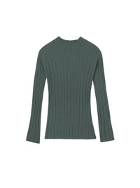 Camisola tricot Eucalipto (Verde Escuro)  para Menina - Mayoral