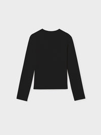 Camisola cut out Preto (Preto)  para Menina - Mayoral