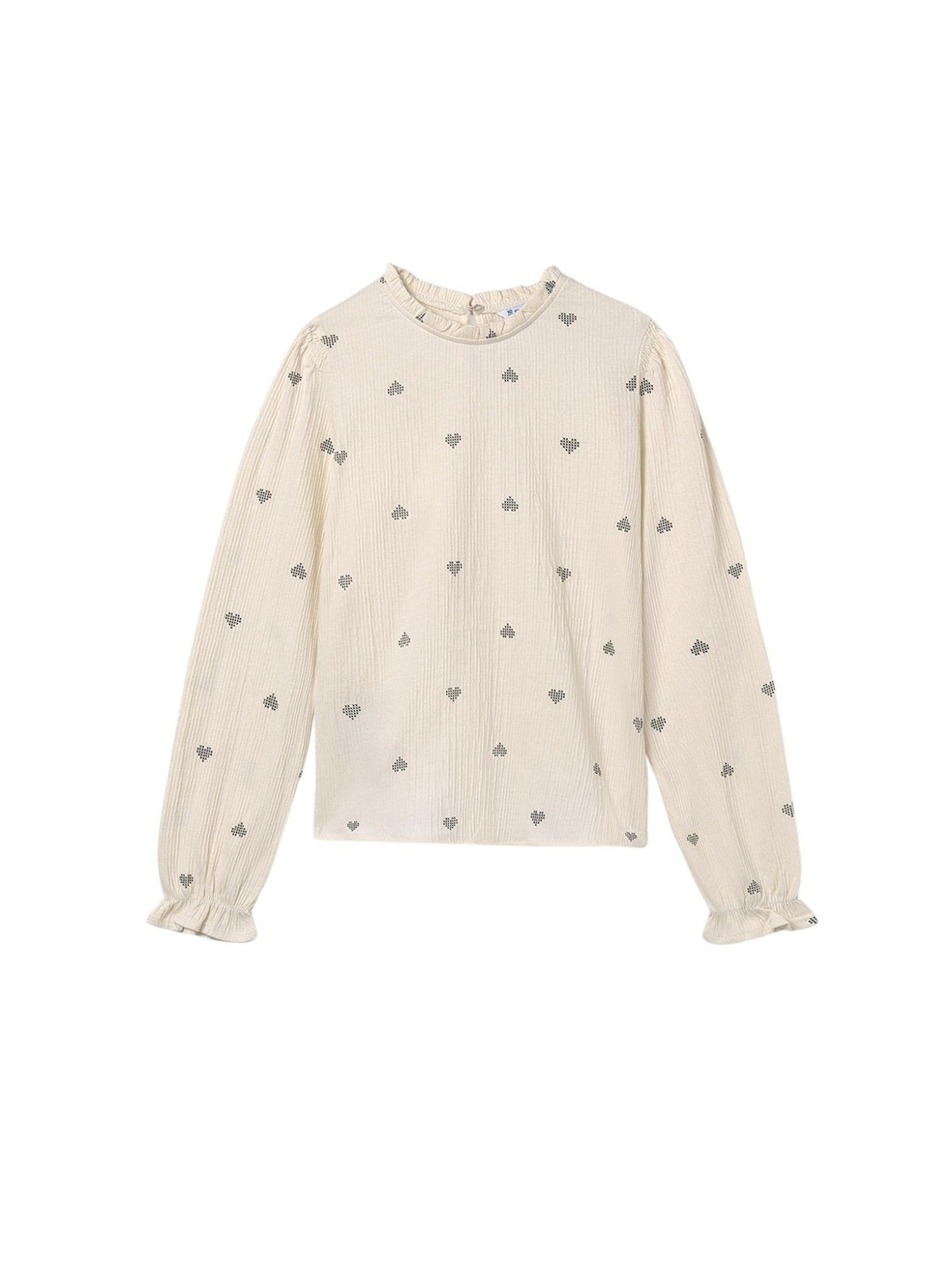 Camisola bambula Macchiato (Bege)  para Menina - Mayoral