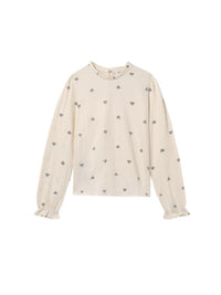 Camisola bambula Macchiato (Bege)  para Menina - Mayoral