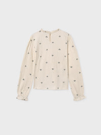 Camisola bambula Macchiato (Bege)  para Menina - Mayoral