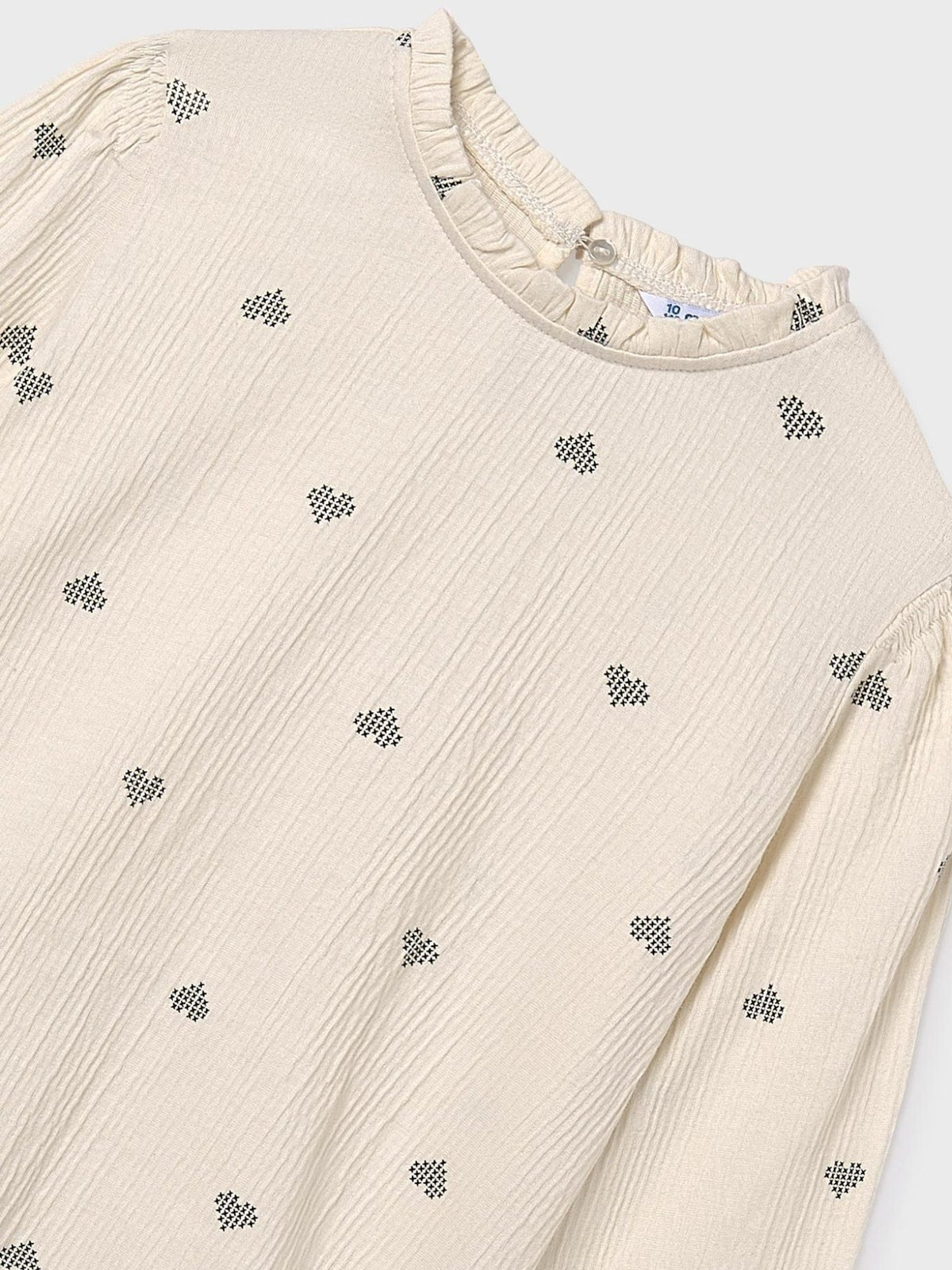 Camisola bambula Macchiato (Bege)  para Menina - Mayoral