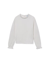 Camisola bambula Nata (Creme / Pérola)  para Menina - Mayoral