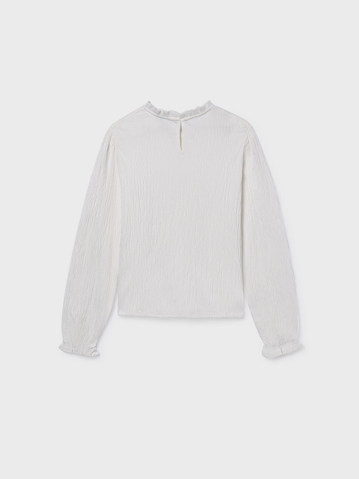 Camisola bambula Nata (Creme / Pérola)  para Menina - Mayoral