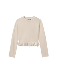 Top petalas Macchiato (Creme / Pérola)  para Menina - Mayoral