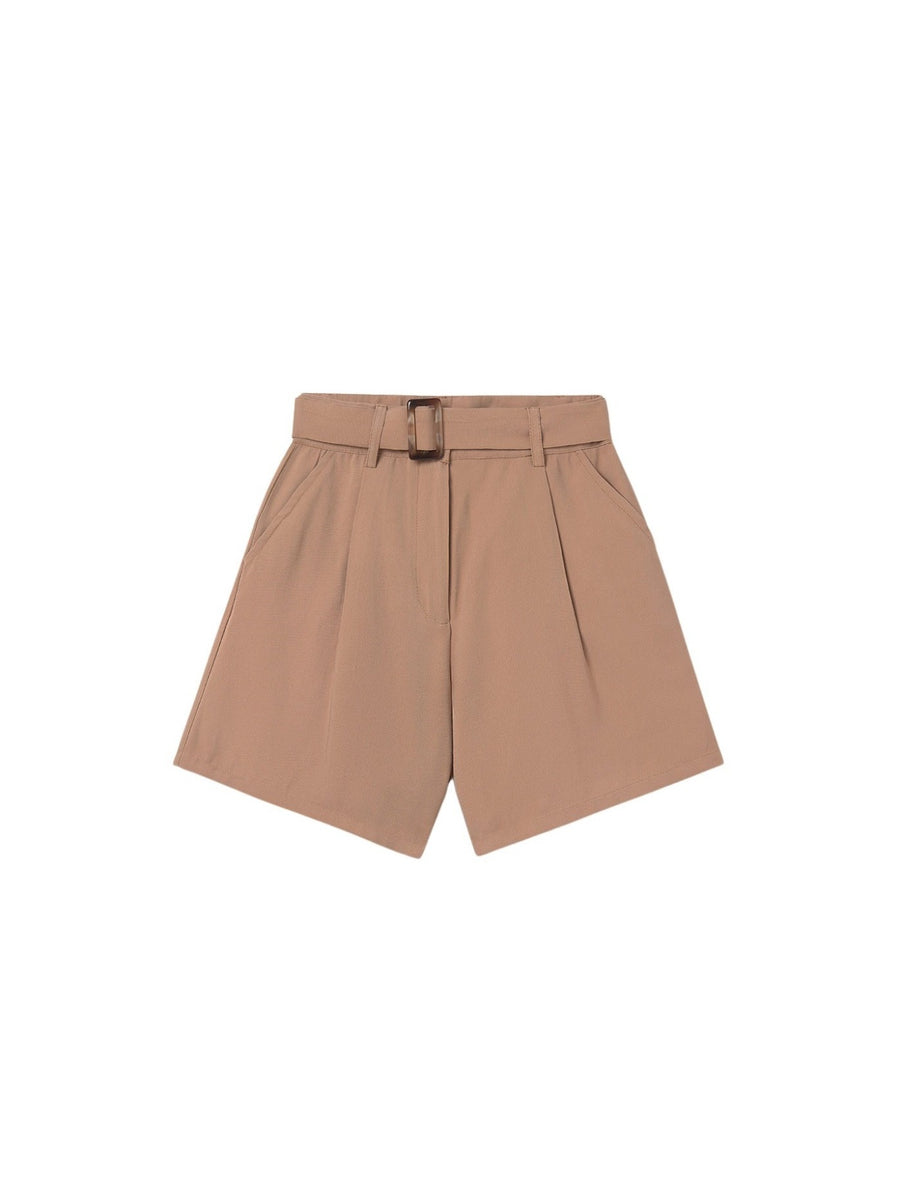 Calção cinto Camel (Castanho Claro)  para Menina - Mayoral
