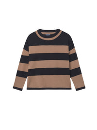 Jersey riscas Preto (Preto)  para Menina - Mayoral
