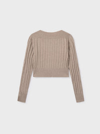 Jersey Toffe vig (Castanho)  para Menina - Mayoral