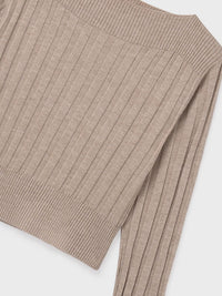 Jersey Toffe vig (Castanho)  para Menina - Mayoral
