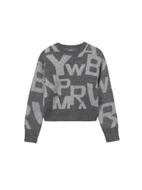 Jersey jacquard Chumbo vig (Cinza Escuro)  para Menina - Mayoral