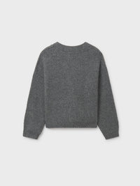 Casaco tricot bebé Aço vig. (Cinza Escuro)  para Menina - Mayoral