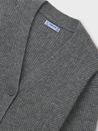 Casaco tricot bebé Aço vig. (Cinza Escuro)  para Menina - Mayoral