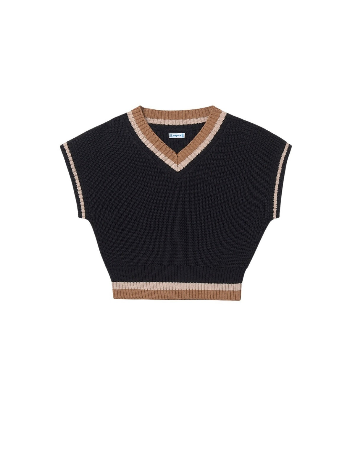 Colete tricot Preto (Preto)  para Menina - Mayoral