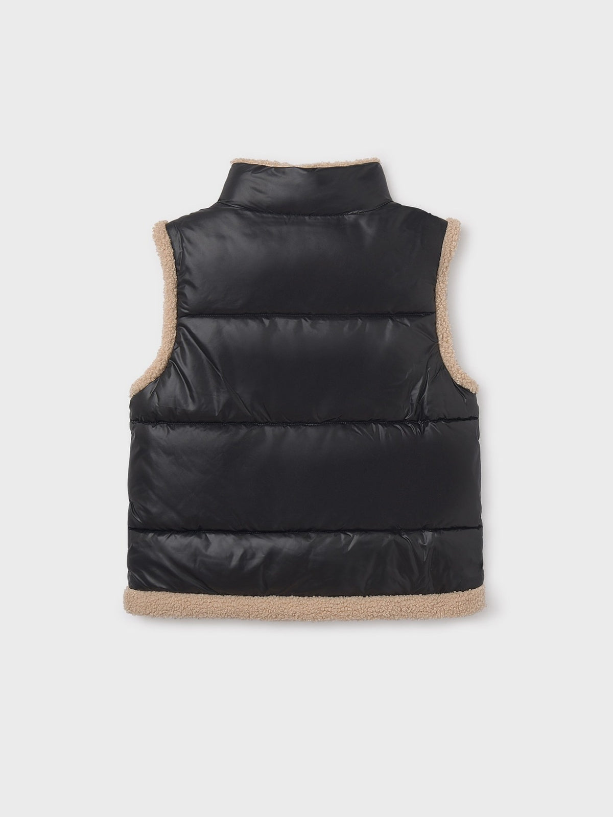 Colete contrastes Preto (Preto)  para Menina - Mayoral