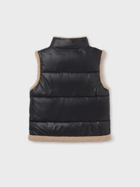Colete contrastes Preto (Preto)  para Menina - Mayoral