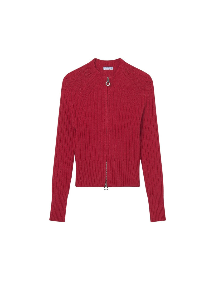 Casaco tricô Vermelho (Vermelho)  para Menina - Mayoral