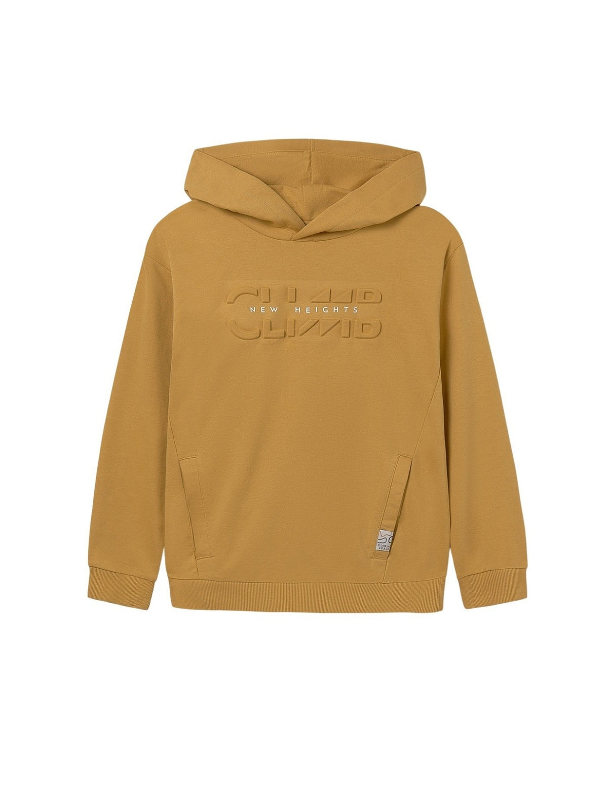 Sweat embossed c/carapuço Honey (Amarelo Ocre)  para Menino - Mayoral