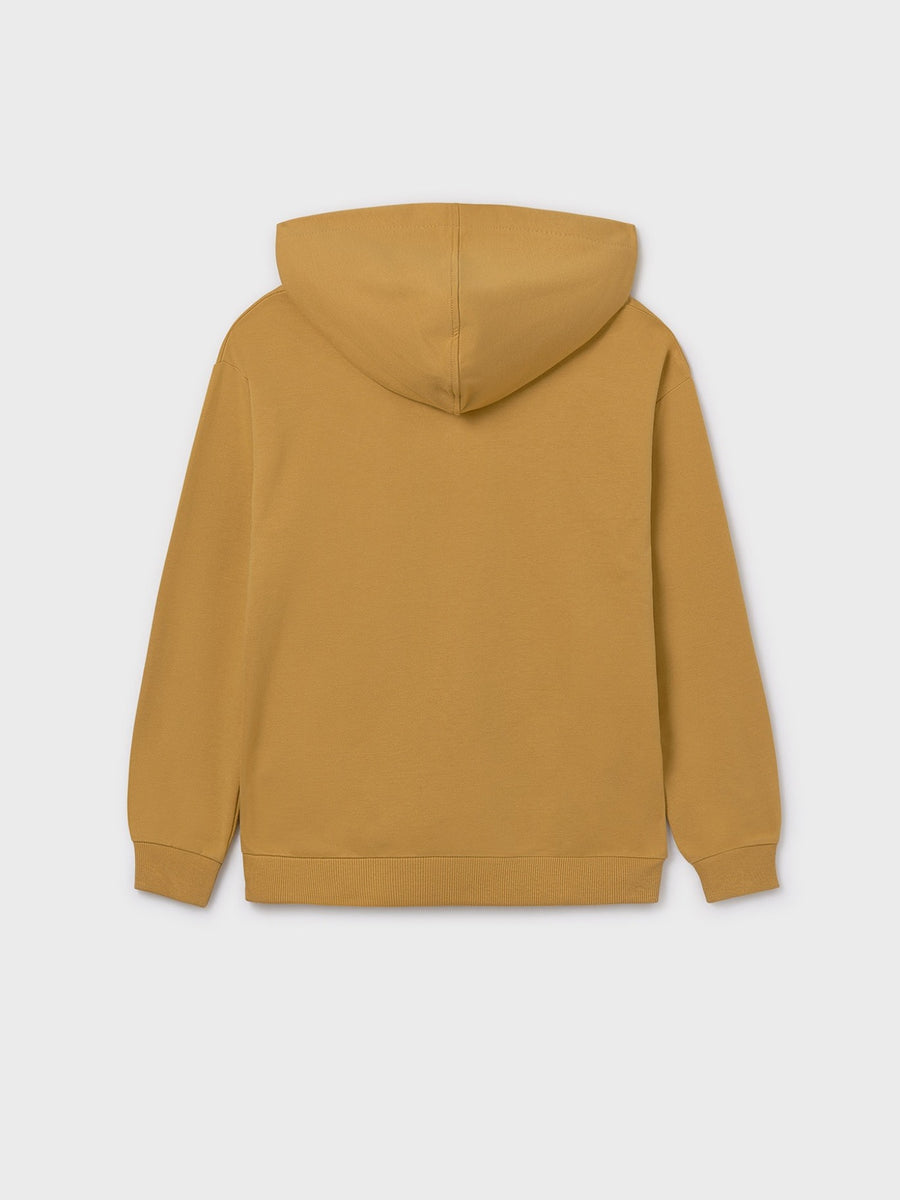 Sweat embossed c/carapuço Honey (Amarelo Ocre)  para Menino - Mayoral