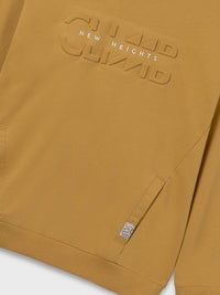 Sweat embossed c/carapuço Honey (Amarelo Ocre)  para Menino - Mayoral