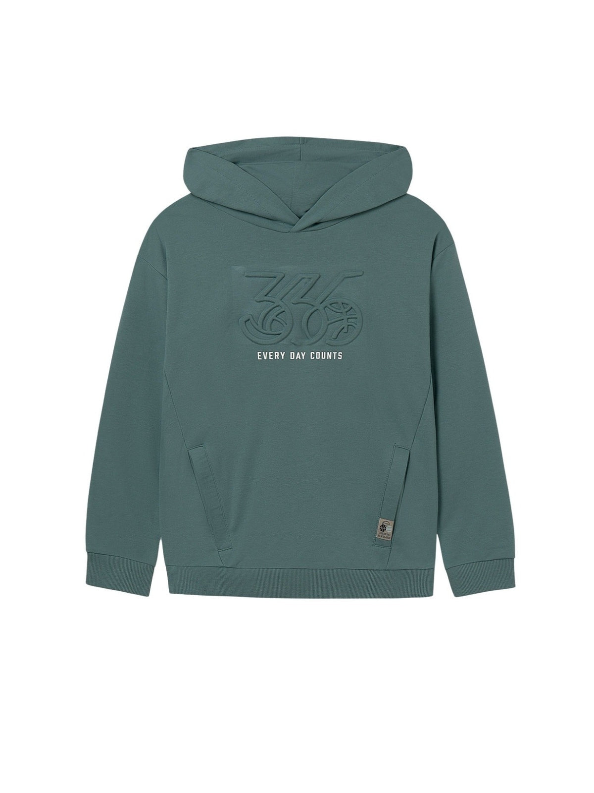 Sweat embossed c/carapuço Pinho (Verde seco)  para Menino - Mayoral