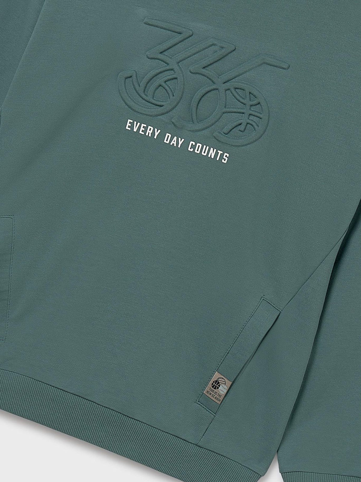 Sweat embossed c/carapuço Pinho (Verde seco)  para Menino - Mayoral