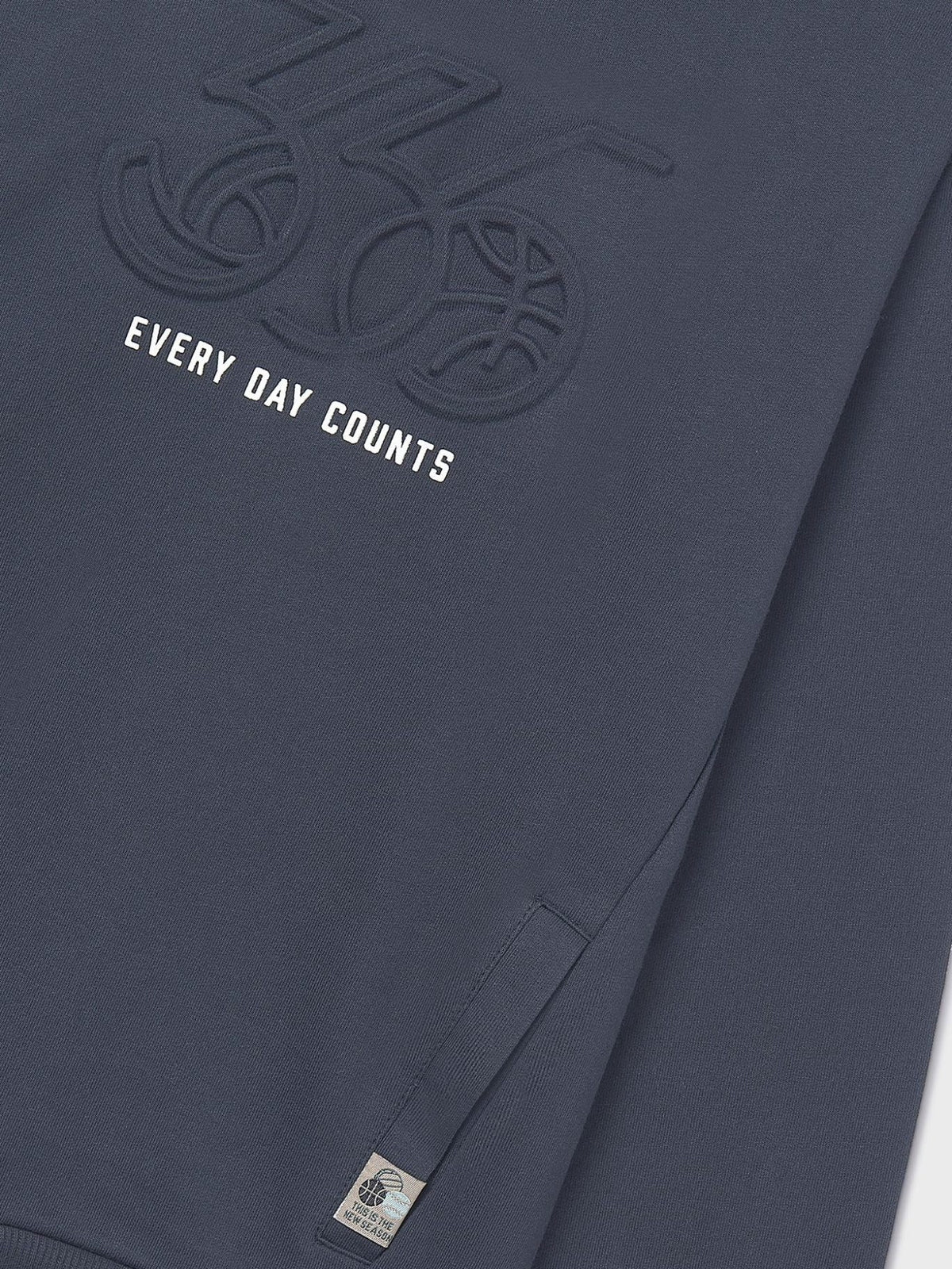 Sweat embossed c/carapuço Marinho (Marinho)  para Menino - Mayoral