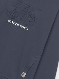 Sweat embossed c/carapuço Marinho (Marinho)  para Menino - Mayoral