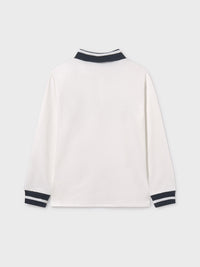 Sweat fecho Nata (Creme / Pérola)  para Menino - Mayoral